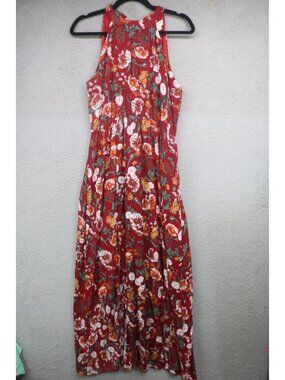 Magnolia Boutique Dark Floral Maxi Dress-Medium-Front Slits-Whimsigoth